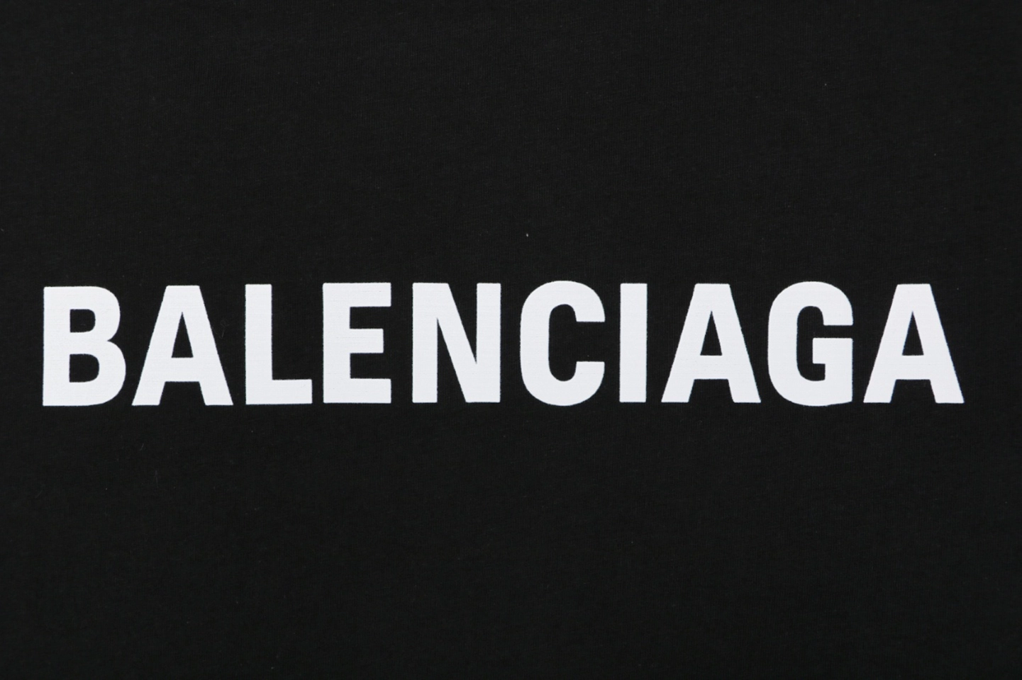 Balenciaga Front Minimal Back Logo T-Shirt Brand Print
