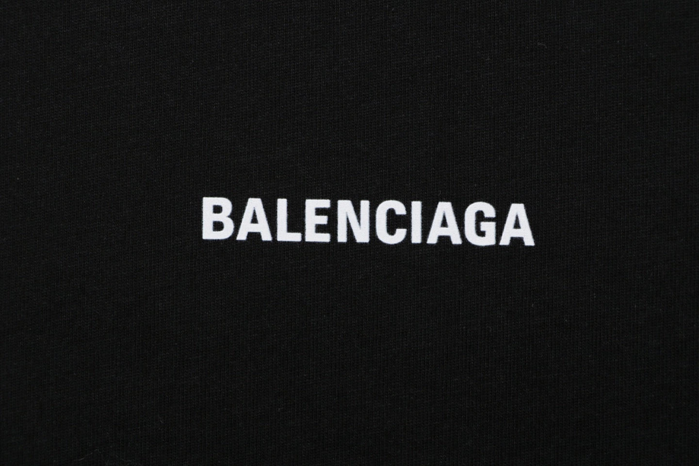 Balenciaga Front Minimal Back Logo T-Shirt Brand Print