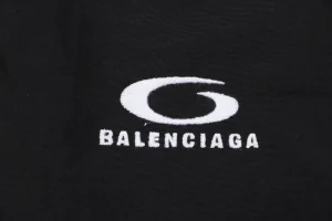 Balenciaga Minimal Logo Woven Shorts Brand