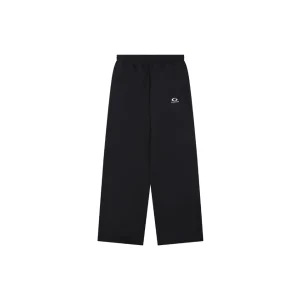 Balenciaga Minimal Logo Woven Straight-Leg Pants