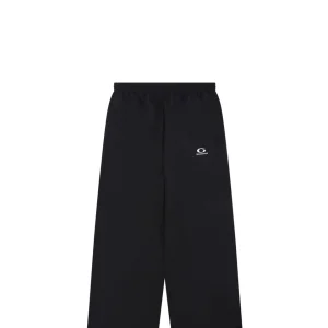 Balenciaga Minimal Logo Woven Straight-Leg Pants