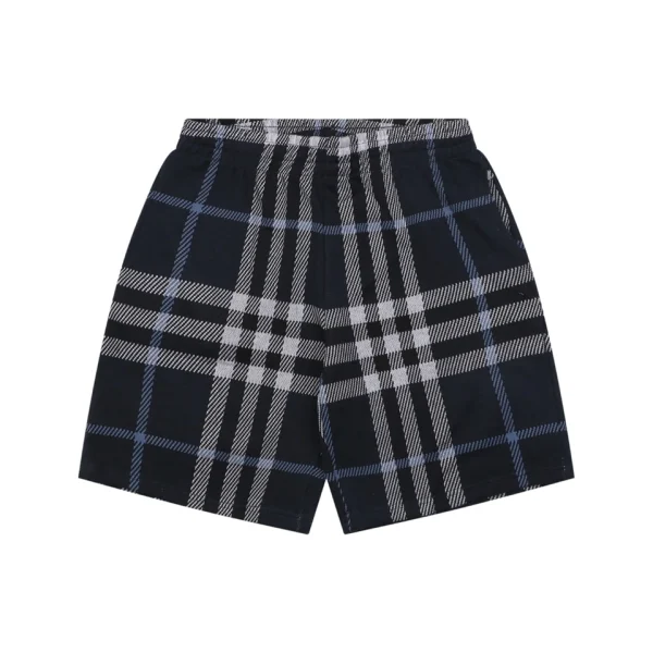 Burberry Check Jacquard Shorts Front view
