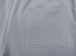 Burberry Equestrian Knight Logo Sweat Shorts Grey Pocket