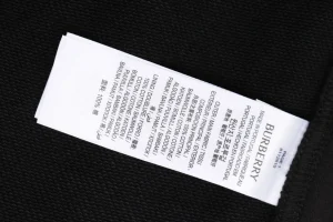 Burberry Equestrian Knight Logo Sweat Shorts Black Wash label