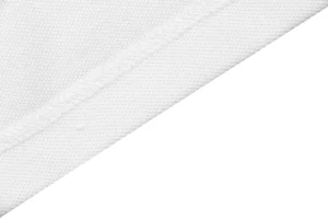 Burberry Knight Logo Embroidered Cotton Polo T-Shirt White