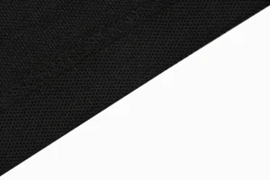 Burberry Knight Logo Embroidered Cotton Polo T-Shirt Black