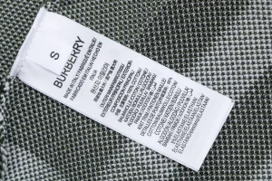 Burberry Vintage Check Jacquard Shorts Green Wash label