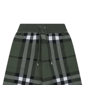 Burberry Vintage Check Jacquard Shorts Green