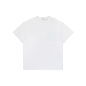 Loewe Embossed Anagram Cotton T-Shirt White Front view