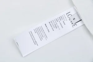 Loewe Embossed Anagram Cotton T-Shirt White Wash label