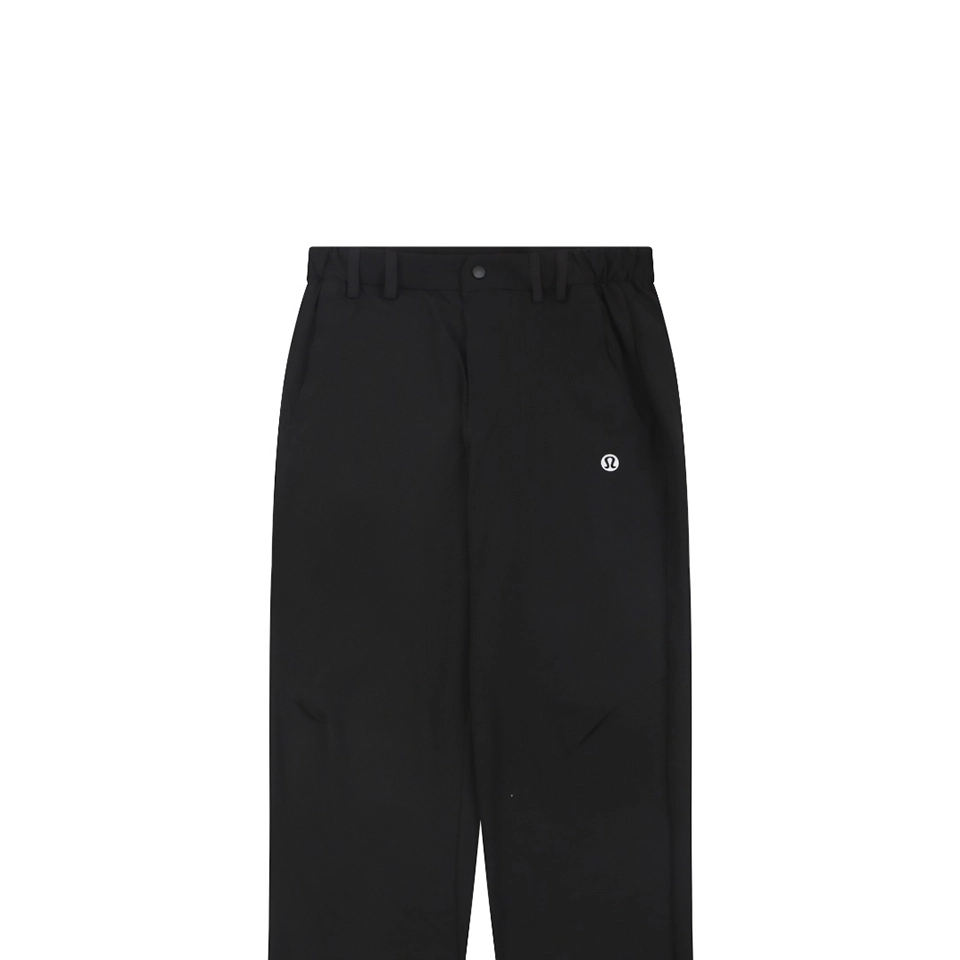 Lululemon Performance Quick-Dry Straight-Leg Pants Black