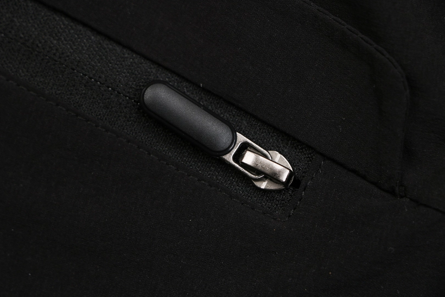 Lululemon Performance Quick-Dry Straight-Leg Pants Black Zipper puller