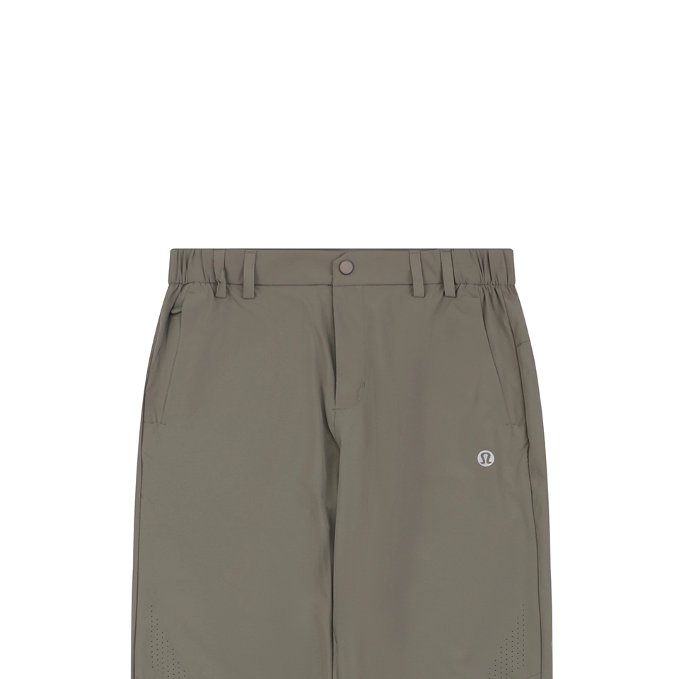Lululemon Performance Quick-Dry Straight-Leg Pants Brown