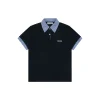MM Layered Check Collar Polo Shirt