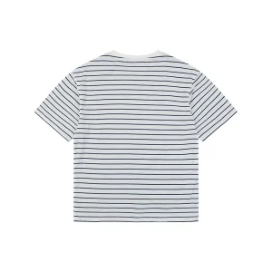 Miu Miu Reversible Striped Cotton T-Shirt Back view