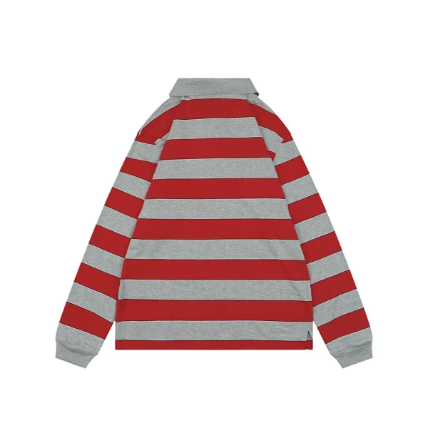 Miu Miu Striped Polo Shirt Back view