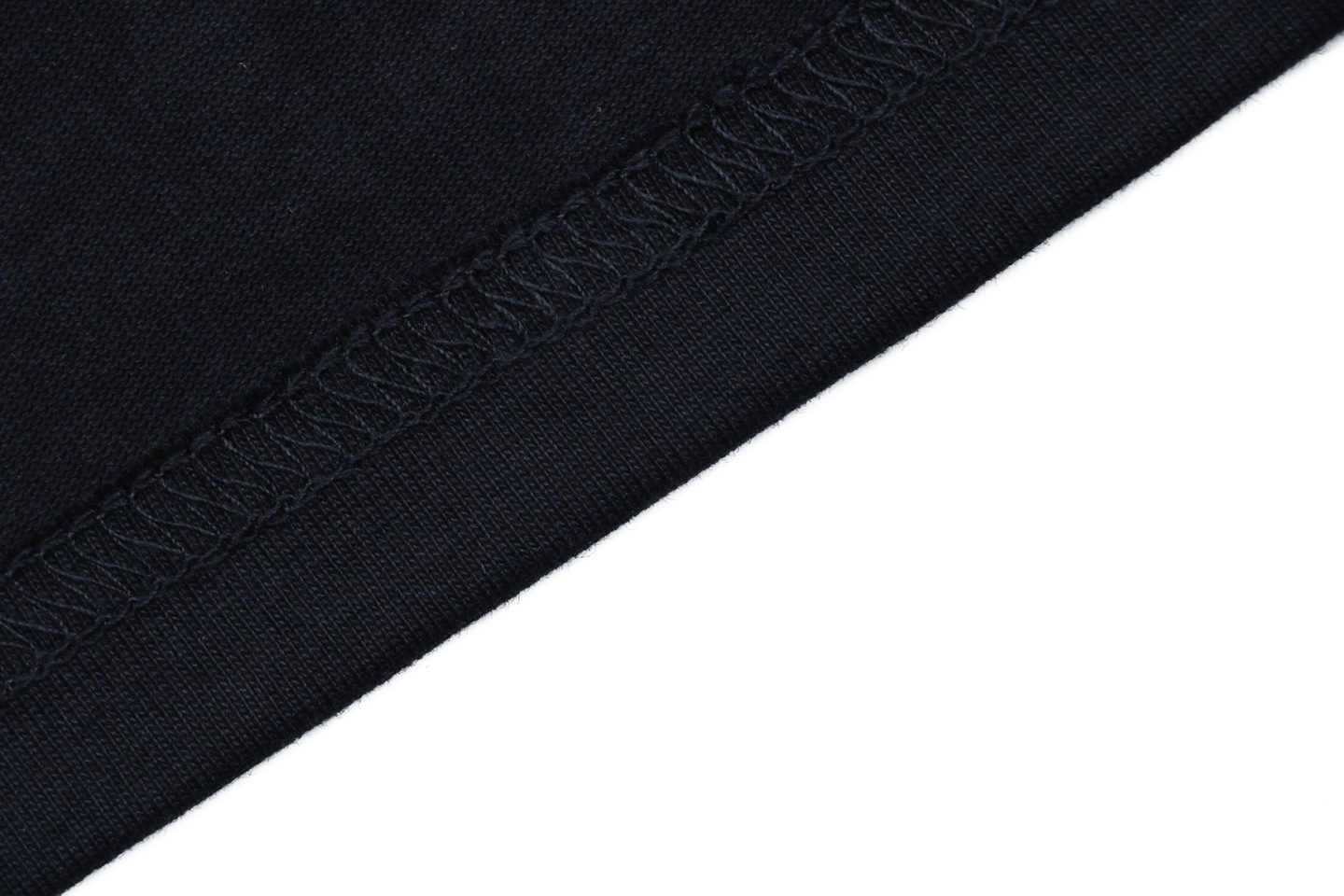 Moncler Archive Double-Layer Collar T-Shirt Navy