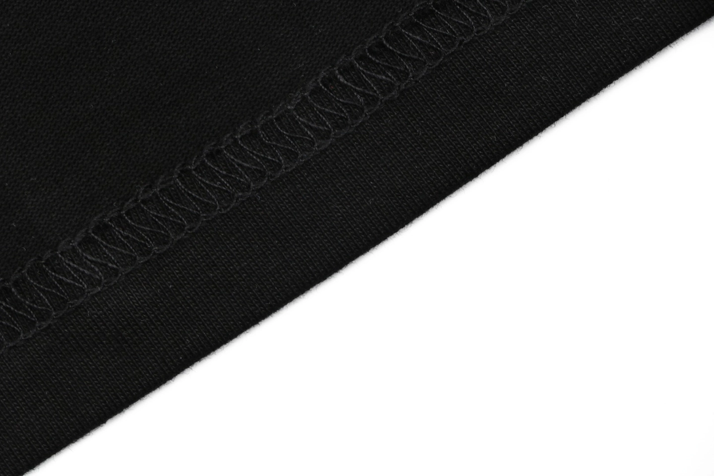 Moncler Archive Double-Layer Collar T-Shirt Black