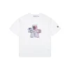 Mxxcler Gradient Logo Graphic T-Shirt (White/Black)