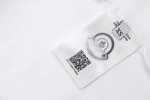 Moncler Gradient Logo Graphic T-Shirt White Wash label