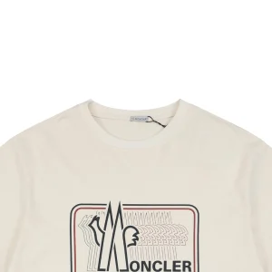 Moncler Grenoble Coordinates Logo T-Shirt