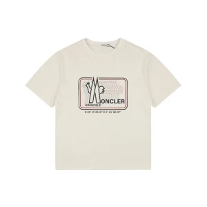 Moncler Grenoble Coordinates Logo T-Shirt Front view