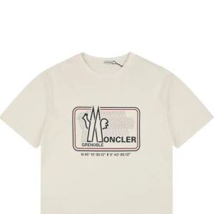 Moncler Grenoble Coordinates Logo T-Shirt