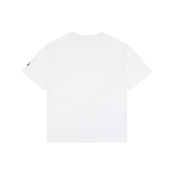 Moncler Mountain Logo Graphic T-Shirt Back view