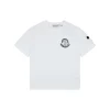 Mxxcler Outline Logo Cotton T-Shirt (White/Black)