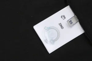 Moncler Outline Logo Cotton T-Shirt Black Wash label