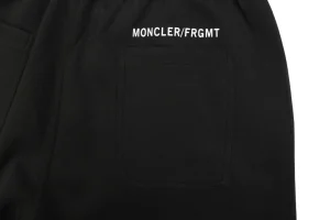 Moncler x FRGMT Logo Cotton Sweat Shorts Pocket
