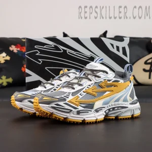 Off-White Be Right Back 'Grey Yellow Blue'