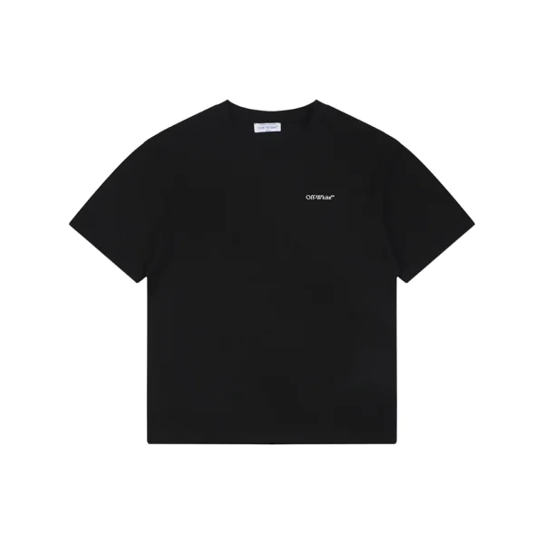 Off-White Distressed Metal Arrow T-Shirt Front view
