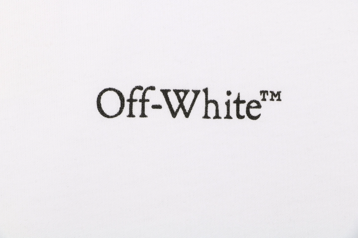 Off-White “Equestrian Arrow” Graphic T-Shirt White Brand print