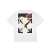 Off-White “Equestrian Arrow” Graphic T-Shirt (White/Black)