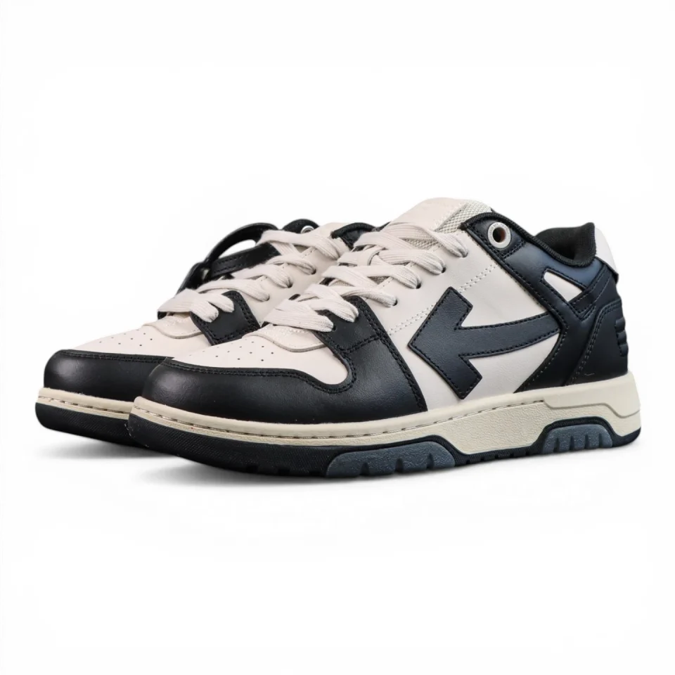 Off-White Out of Office 'Black Beige'