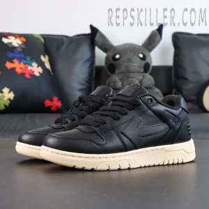 Off-White Out of Office 'Black Cream'