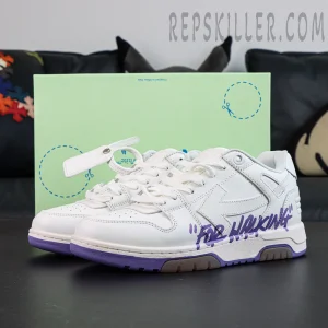 Off-White Out of Office 'For Walking - White Lilac'