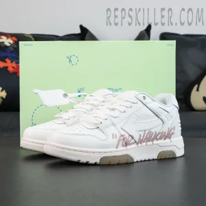 Off-White Out of Office 'For Walking - White Pink'