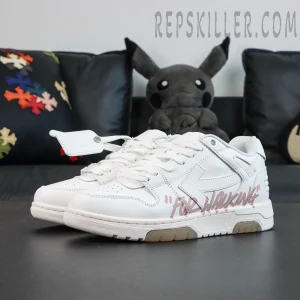 Off-White Out of Office 'For Walking - White Pink'