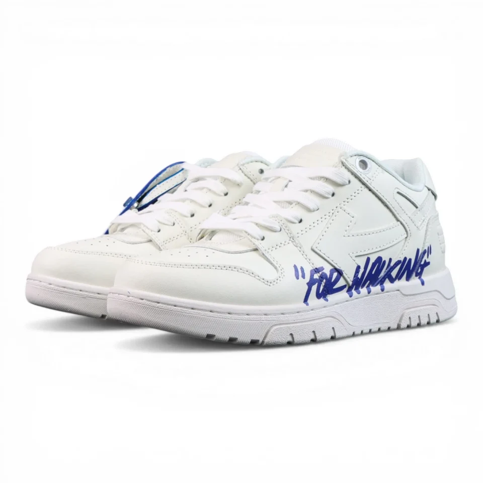 Off-White Out of Office Low 'For Walking - White Blue White Sole'