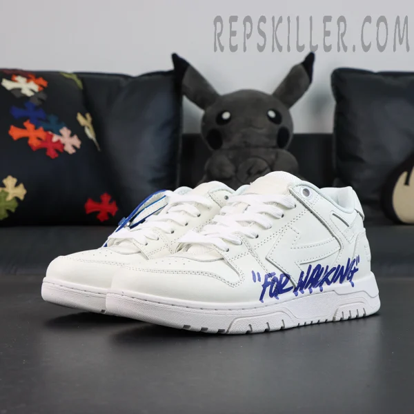 Off-White Out of Office Low 'For Walking - White Blue White Sole'