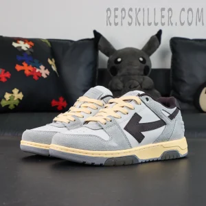 Off-White Out of Office Low 'Light Grey Anthracite'