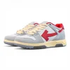 Off-White Out of Office Low 'Light Grey Red'