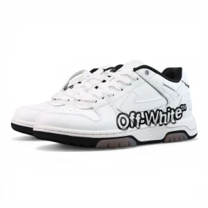 Off-White Out of Office Low 'Logo Print - White Black'