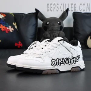 Off-White Out of Office Low 'Logo Print - White Black'