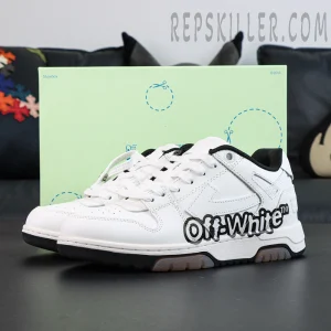 Off-White Out of Office Low 'Logo Print - White Black'