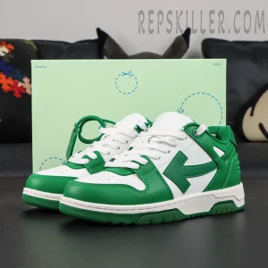 Off-White Out of Office Low 'White Green'