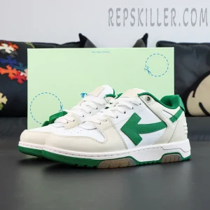 Off-White Out of Office Low 'White Green'
