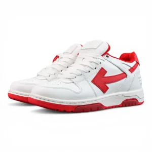 Off-White Out of Office Low 'White Red'